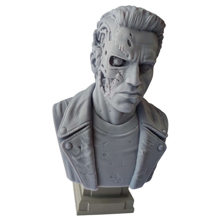 Бюст 3D Терминатор 1984, 19x11см, смола, колекционерска фигурка