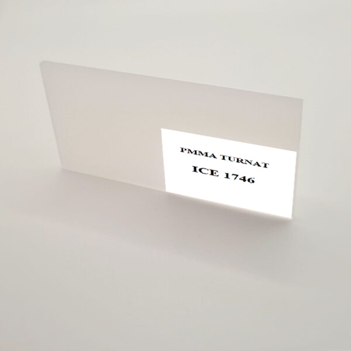 Placă decorativă MoftX, acrilică PMMA, lucioasă, Ice, 2050x3050mm, grosime 3mm