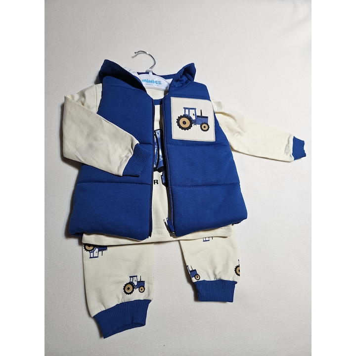 COMPLEU BAIETI, Albastru, 92 CM