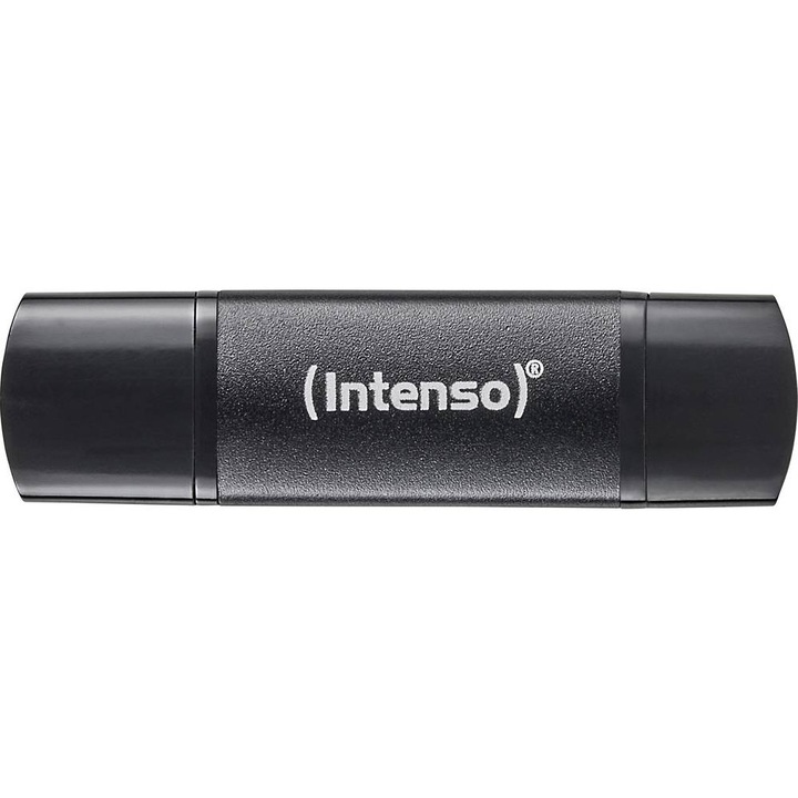 Stick USB Intenso Flex Line, 128GB, USB 3.2 Negru