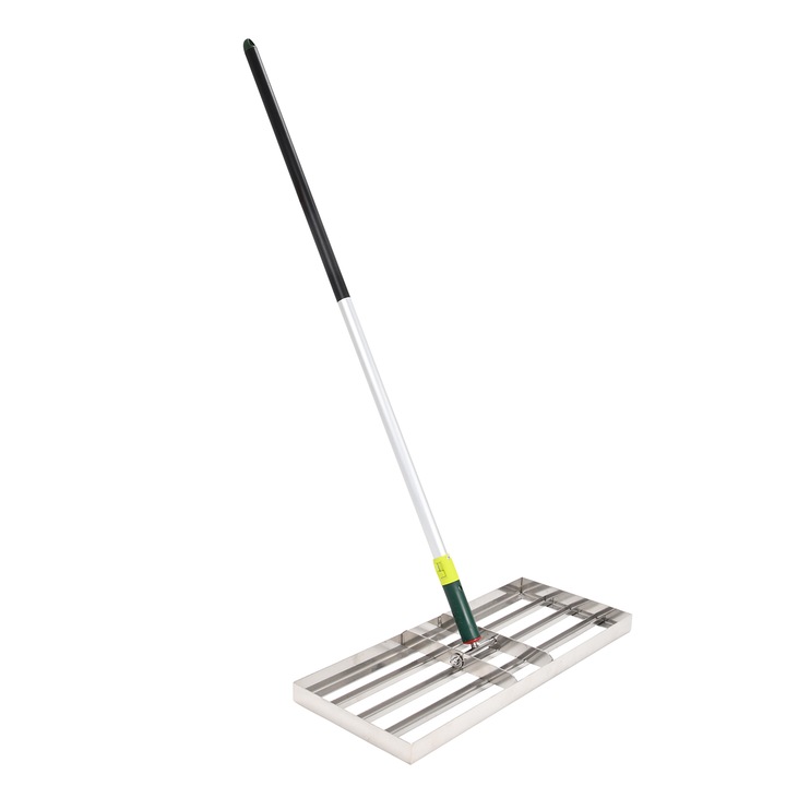 Nivelator pentru gazon cu maner inclus - 136cm, ALPHA LAWN, 60 x 25 cm