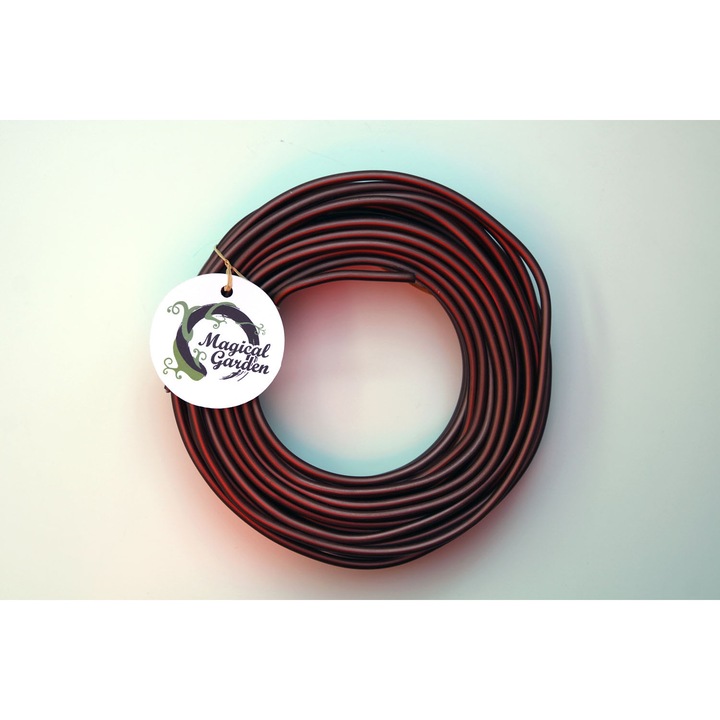 Sarma Modelare Bonsai din Aluminiu Cuprat, 4.0 mm, Rola 500g (14m), Top Quality