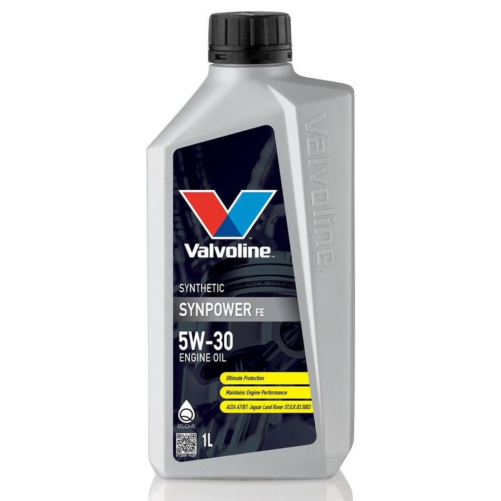 Ulei motor Valvoline SYNPOWER FE 5W-30, 1L, 0,85kg, protecție optimă, lubrifiere excelentă