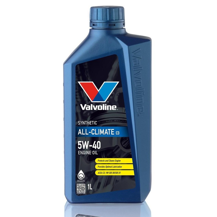 Ulei de Motor Valvoline All Climate Diesel C3 5W-40, 1 Litru (Greutate: 0,87 kg)