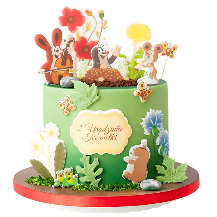 Set Decoratiuni Pentru Tort, Slodka Fanaberia, Cartita, 18 Piese, Accesorii Patiserie, Ornamente Tort Copii, Decoratiuni Petrecere Aniversara, Calitate Superioara, Usor De Aplicat Pe Desert, Design Atractiv Si Vesel, Accesorii Cofetarie