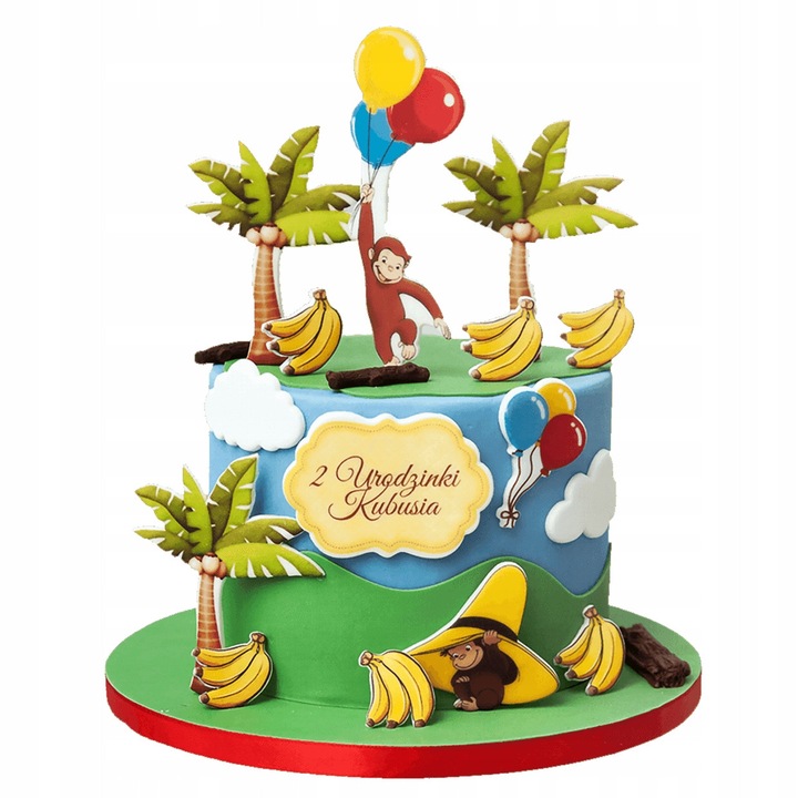 Pasta De Zahar Pentru Modelaj, Slodka Fanaberia, Curiosul George, 17 Piese, Accesorii Patiserie, Ornamente Tort Copii, Decoratiuni Petrecere Aniversara, Calitate Superioara, Usor De Aplicat Pe Desert, Design Atractiv Si Vesel, Accesorii Cofetarie