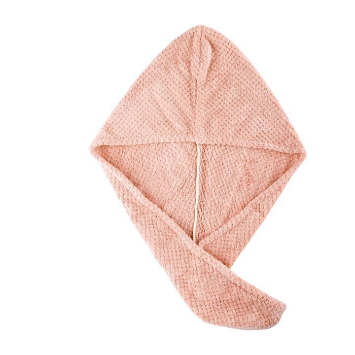 Prosop turbán Beautifly, rózsaszín, 1x törölköző, gyorsan száradó, könnyű anyag