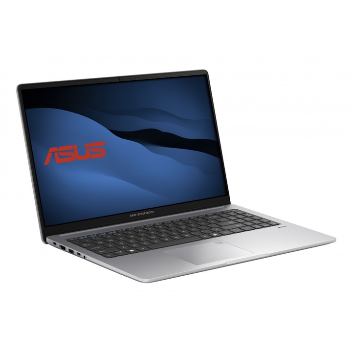 Asus ExpertBook P15 Laptop, Intel Core 3 100U, 24GB DDR5 Memória, 1000GB SSD, 15.6" FullHD kijelző, Szürke, Magyar billentyűzet, Böngésző, Vírusirtó, Windows 11 Pro