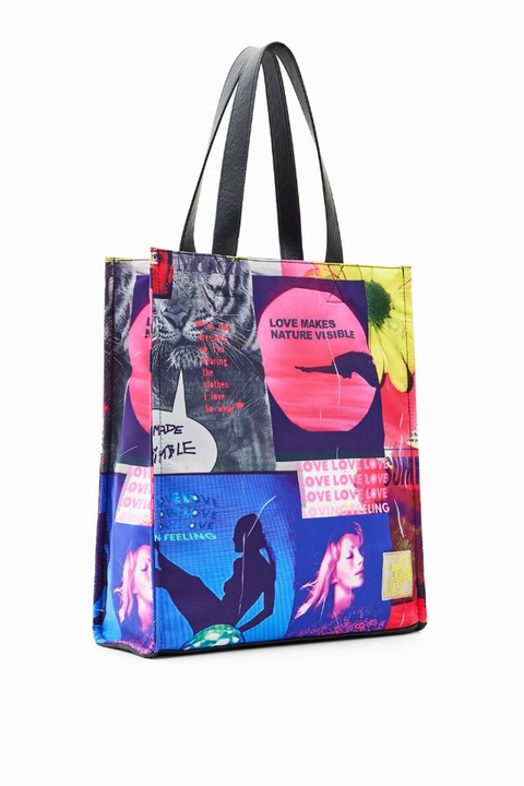 Geanta Desigual 23SAXY48, Multicolor, 33x12x39cm