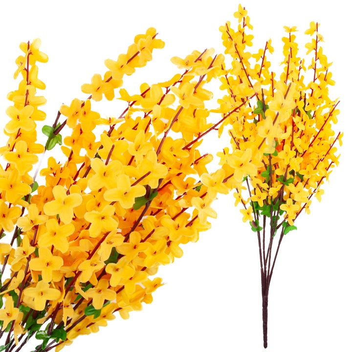 Buchet forsythia, Luka, 5 ramuri, galben, 62cm