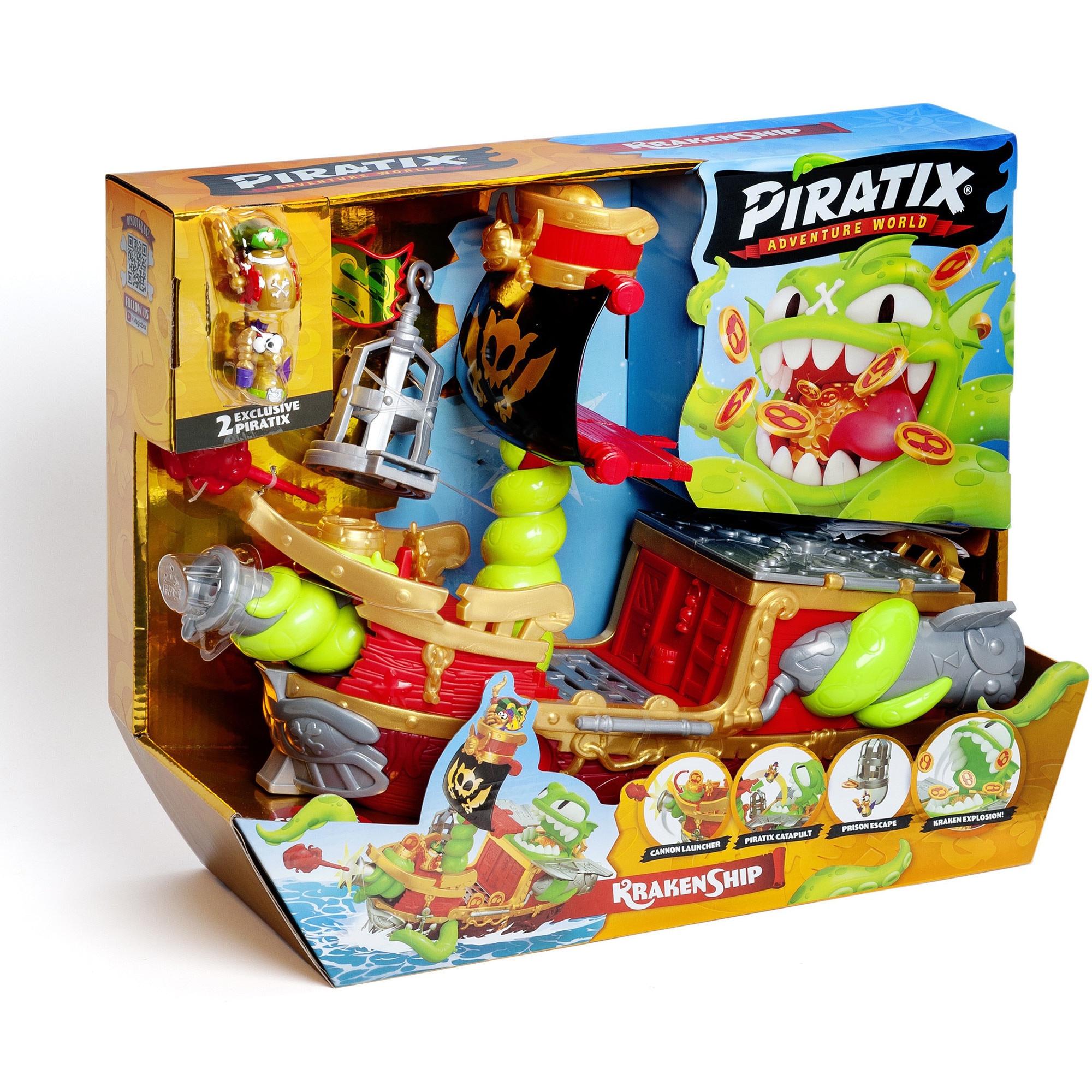 Set de joaca Piratix, Corabia Kraken - eMAG.ro