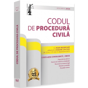 Codul de procedura civila : ianuarie 2026, Lupascu Dan