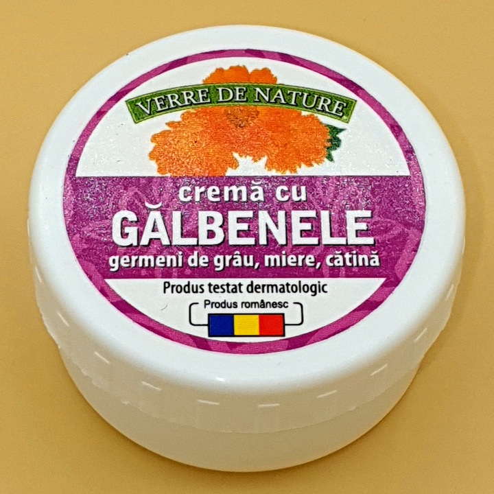 Crema cu galbenele, germeni de grau, catina si miere de albine 20 g