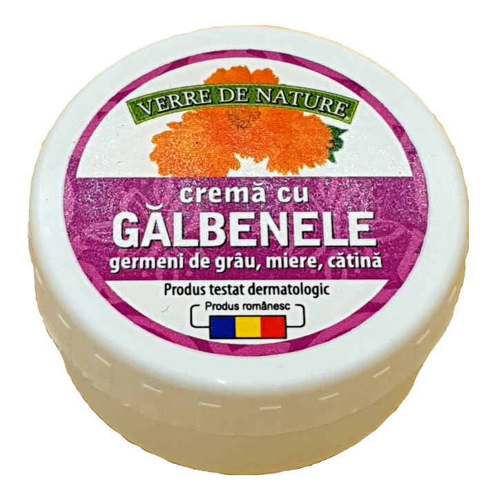 Crema cu galbenele, germeni de grau, catina si miere de albine 20 g
