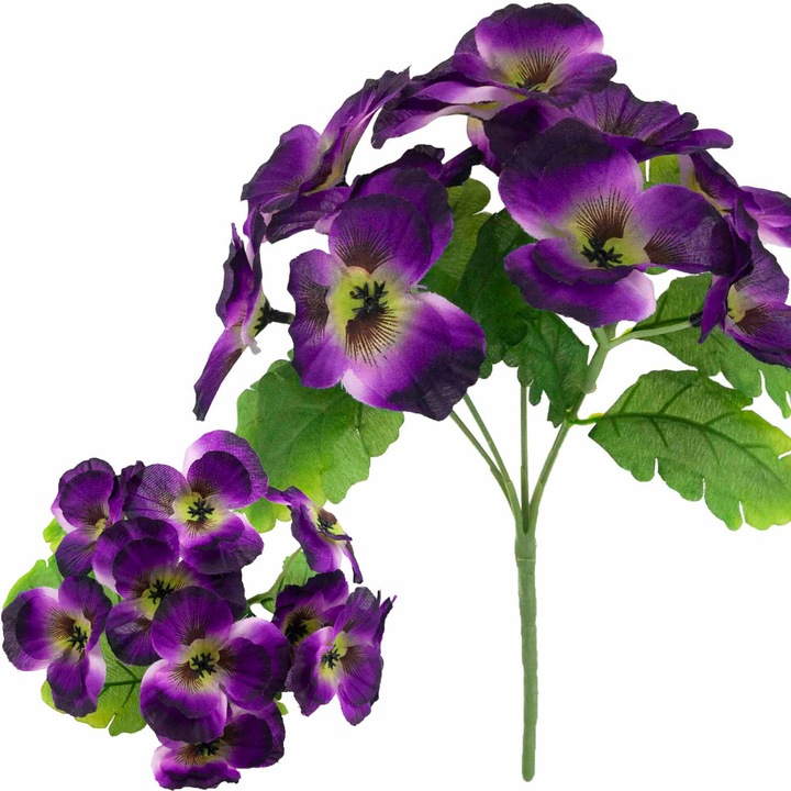 Ibolyacsokor, Luka, lila, 5 ág, 25cm