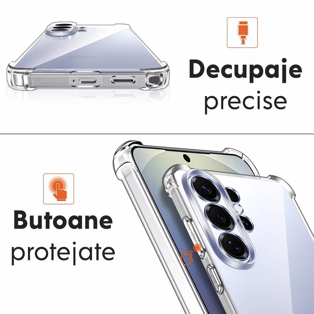 Husa pentru Samsung S26 Ultra DaDen Antishock MagSafe, Incarcare wireless Ultra Protection, Protectie colturi, Anti soc, Rezistenta la impact, Fumuriu