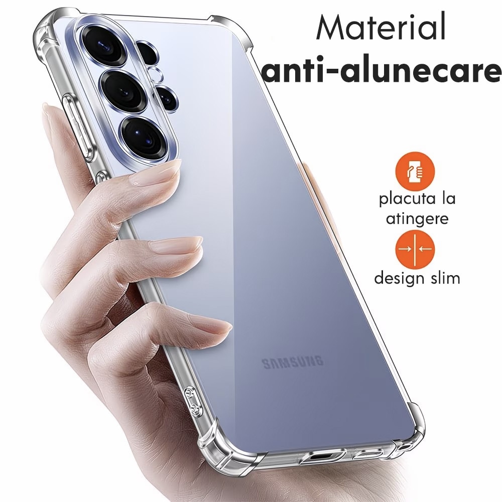Husa pentru Samsung S26 Ultra DaDen Antishock MagSafe, Incarcare wireless Ultra Protection, Protectie colturi, Anti soc, Rezistenta la impact, Fumuriu