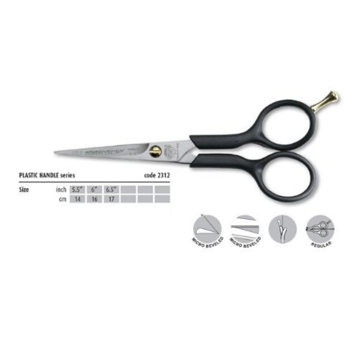 Foarfeca de tuns profesionala 5 "5" Ergonomix