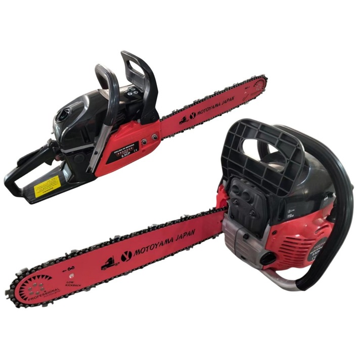 Бензинов моторен трион Дружба 58cc, 8.5к.с., 10.000об./мин, 400мм, MOTOYAMA JAPAN EasyStart Ново Поколение