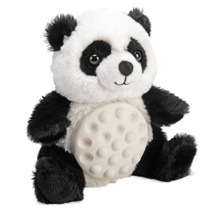 Mini Panda Poppykins-Jucarie Plus Wild Republic 19cm