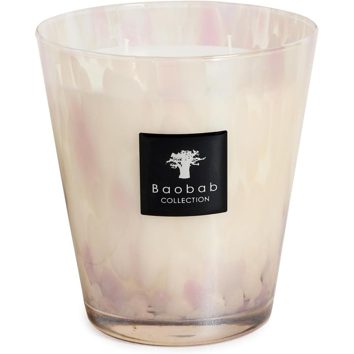 Lumanare Baobab Alba, Ceara, 16x10x16 cm, 150h Ardere
