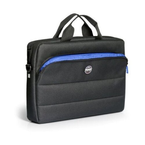 Geanta laptop Port Designs Eco Portland II 17.3", neagra, poliester