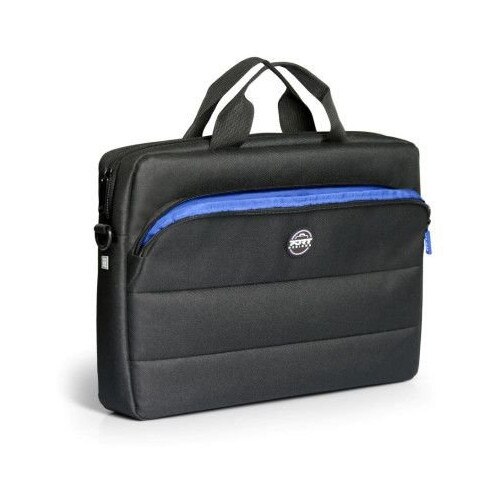 Geanta laptop Port Designs Eco Portland II 17.3", neagra, poliester
