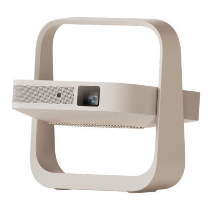 Proiector portabil XGIMI Elfin Flip Plus, DLP, 400 lumeni, Wi-Fi, 80-150"