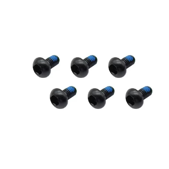 Set de 6 suruburi disc de frana pentru trotinete electrice tip Xiaomi M365 / PRO / PRO 2 / 1S / Mi 3 / Essential, negru, 12mm