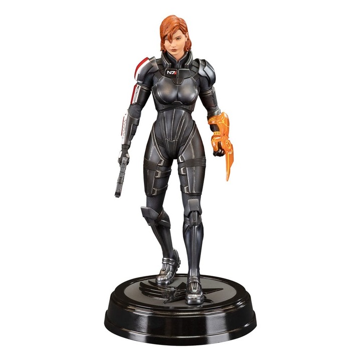 Figurina Komandor Jane Shepard, DARK HORSE, 23 cm, 2 capete interschimbabile, multicolor