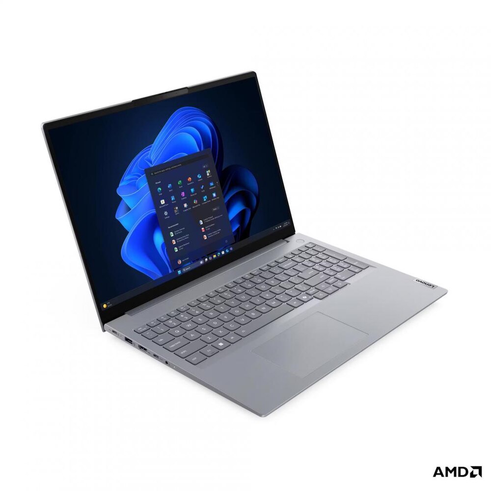 Laptop Lenovo ThinkBook 16 G9 AHP Procesor AMD Ryzen™ 7 250 16M Cache, up to 5.10 GHz, 16" WUXGA, 32GB DDR5, 512GB SSD, AMD Radeon 780M, Gri