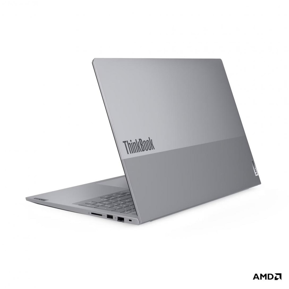 Laptop Lenovo ThinkBook 16 G9 AHP Procesor AMD Ryzen™ 7 250 16M Cache, up to 5.10 GHz, 16" WUXGA, 32GB DDR5, 512GB SSD, AMD Radeon 780M, Gri