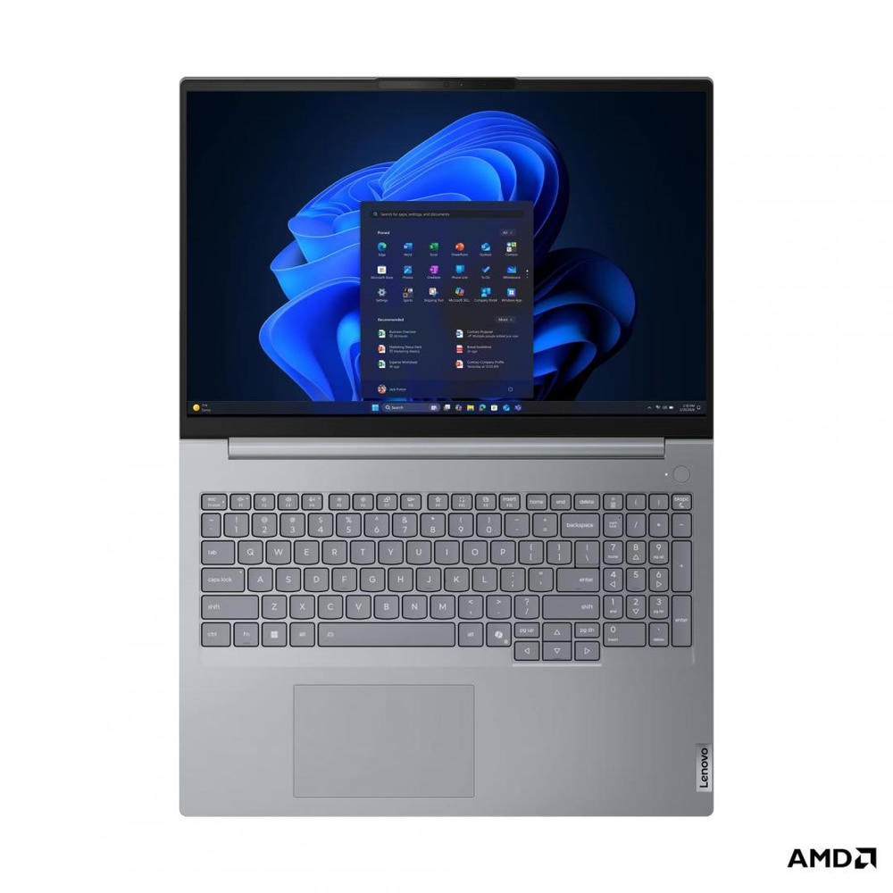 Laptop Lenovo ThinkBook 16 G9 AHP Procesor AMD Ryzen™ 7 250 16M Cache, up to 5.10 GHz, 16" WUXGA, 32GB DDR5, 512GB SSD, AMD Radeon 780M, Gri