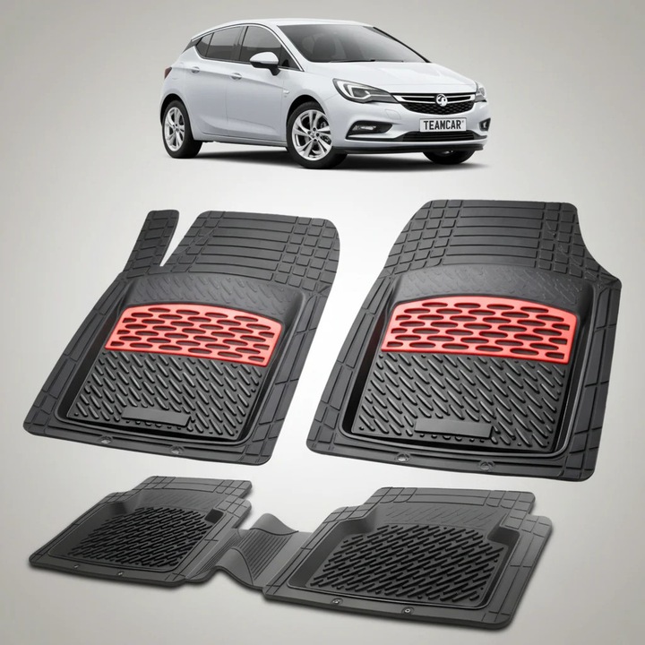 Covorase Opel Astra K (Mk7) Compatibile Hatchback 2015-2021 | Red