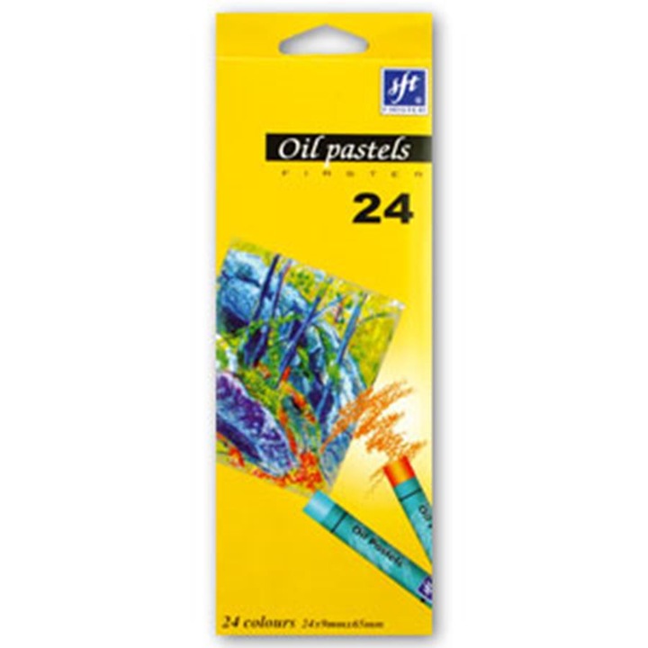 Set 24 pastele olejne Firster, non-toxic, 9x65mm, multicolor