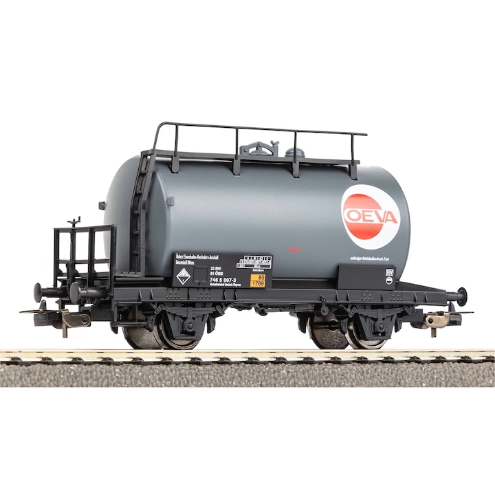 Vagon cisterna Piko H0 2 axe, lungime 103 mm, inscripționat OEVA