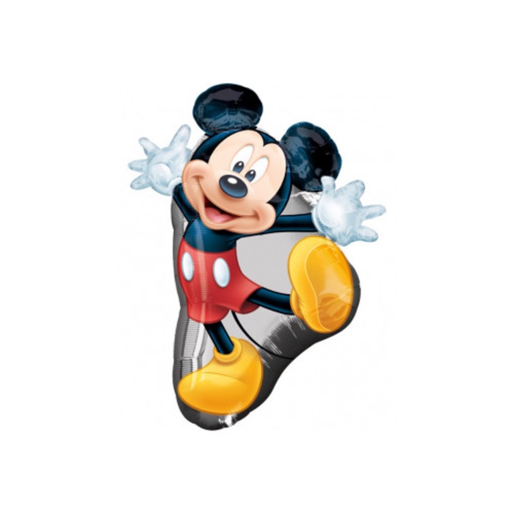Fólia lufi Mickey egér 55x78cm, Mickey design, születésnapi partikra