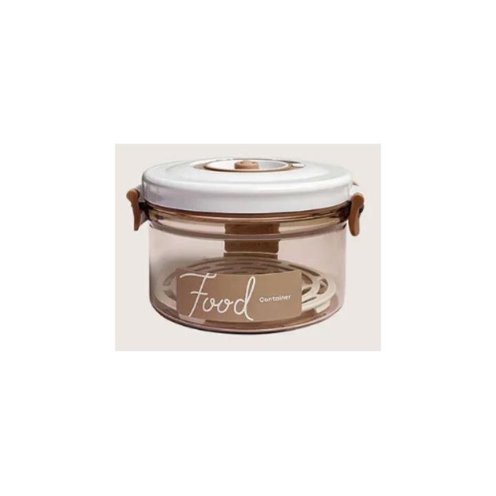 Caserola pentru vidat alimente Mxm, 0, 6L, transparent, plastic