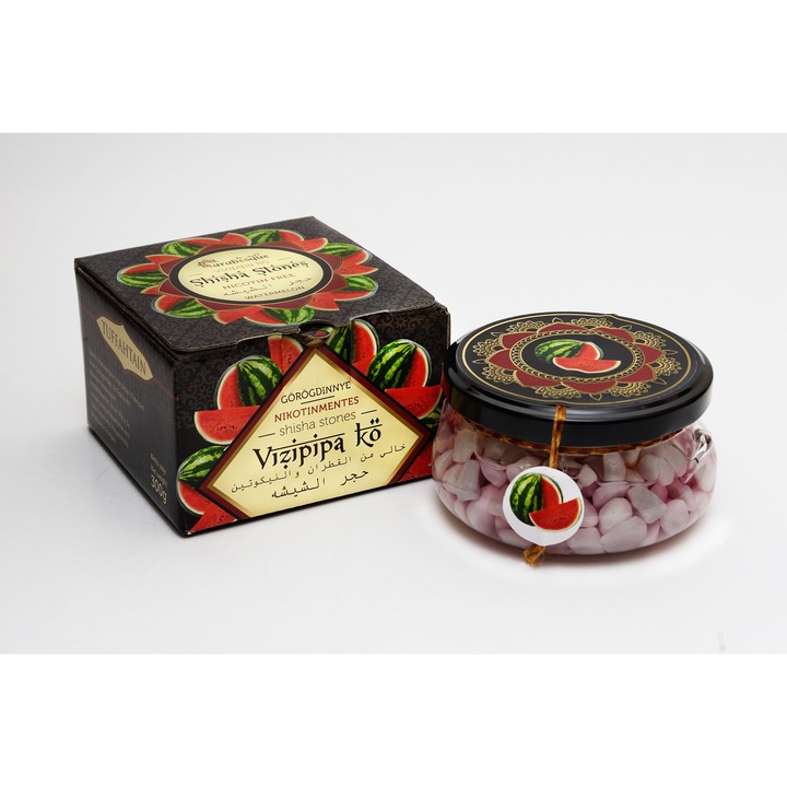 Pietre narghilea Tuffahtain, aroma pepene verde, 300g, fara nicotina