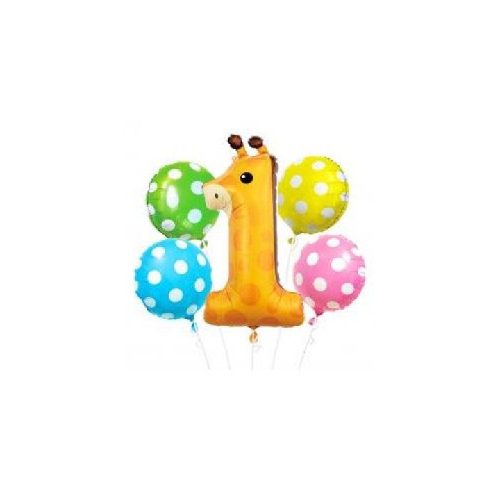 Fólia lufi szett, Luka, tündér, 1 db, többszínű, 24" x 18"