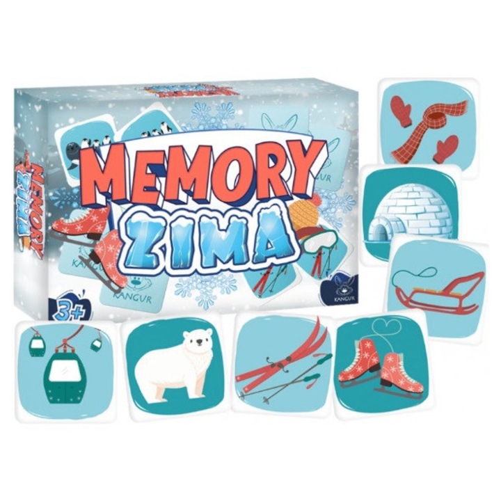 Игра с памет Zima 40735, 24 елемента, за деца, многоцветна