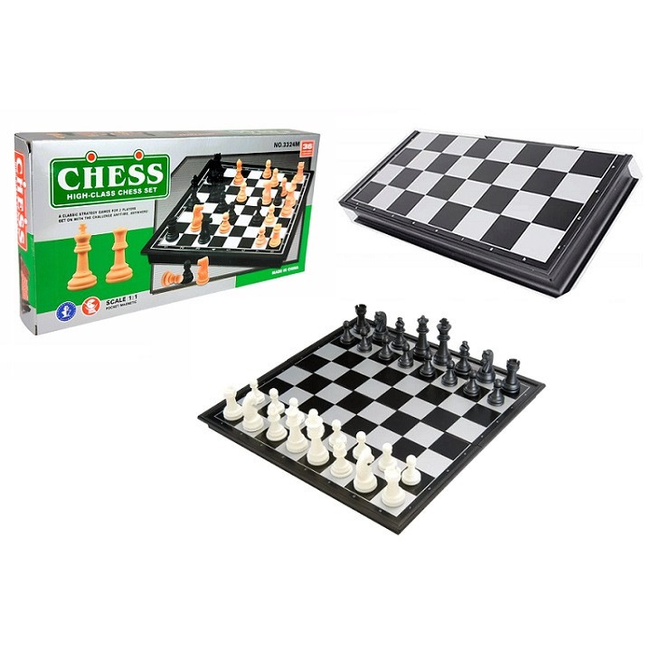 Магнитен шах класически комплект 30x30 см