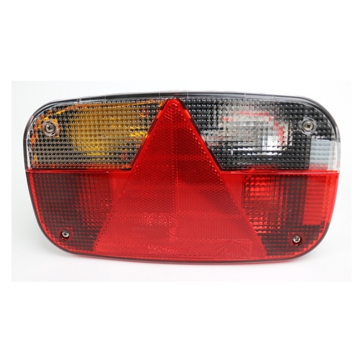 Lampa spate stanga, ASPÖCK, Multipoint III, bajonet 8 PIN, 7 functii, lumina ceata, marsarier, IP64, ADR-Zone 2, siguranta maxima