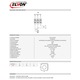 Detector de prezență Elvon EV700BR, radar 360 grade, montaj tavan, IP20, 2000W