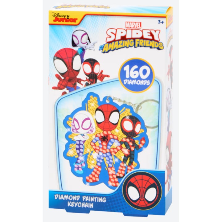 Ключодържател с диамантена картина Spidey