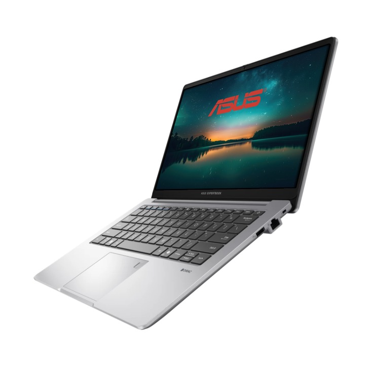 Asus ExpertBook P14 Laptop, Intel Core 3 100U, 32GB DDR5 Memória, 1000GB SSD, 14" FullHD kijelző, Szürke, Magyar billentyűzet, Böngésző, Vírusirtó, Windows 11 Pro