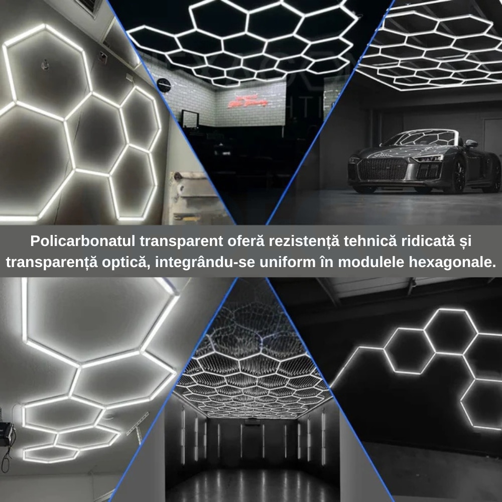 Conector Tip V pentru Honeycomb Hexagon Light LED – Imbinare Modulara ...