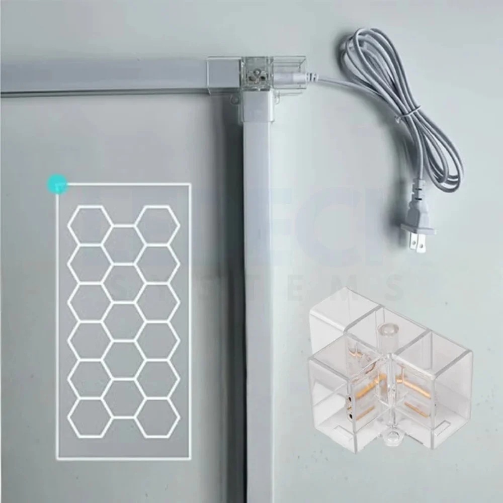 Conector Tip 90 pentru Honeycomb Hexagon Light LED – Imbinare Modulara ...