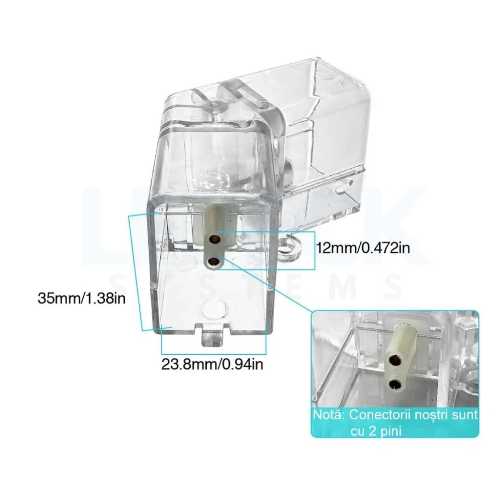 Conector Tip 90 pentru Honeycomb Hexagon Light LED – Imbinare Modulara ...