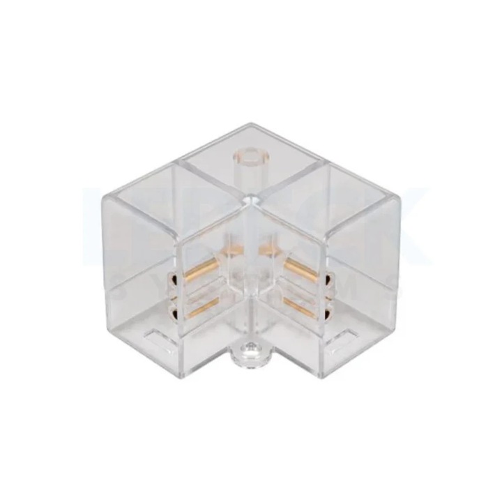 Конектор тип 90 за Honeycomb Hexagon Light LED – Модулна връзка за система за осветление на гараж – LEDECK